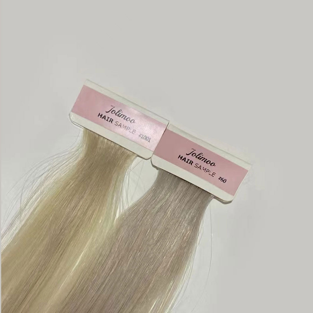 [Sale] 22” Ice Blonde #60 50G Virgin Remy Hair Genius Weft Bundle