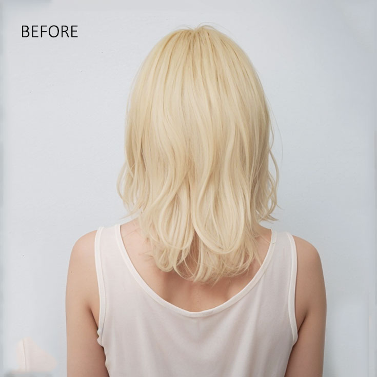 Hair Extensions Before and after-613-before