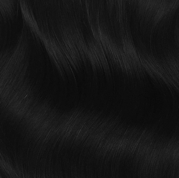 Jet Black #1 Traditional Weft Bundle