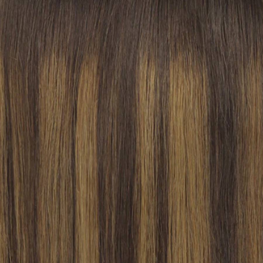 Balayage Brown & Blonde (#2/8/2) Human Hair Ponytail Extension