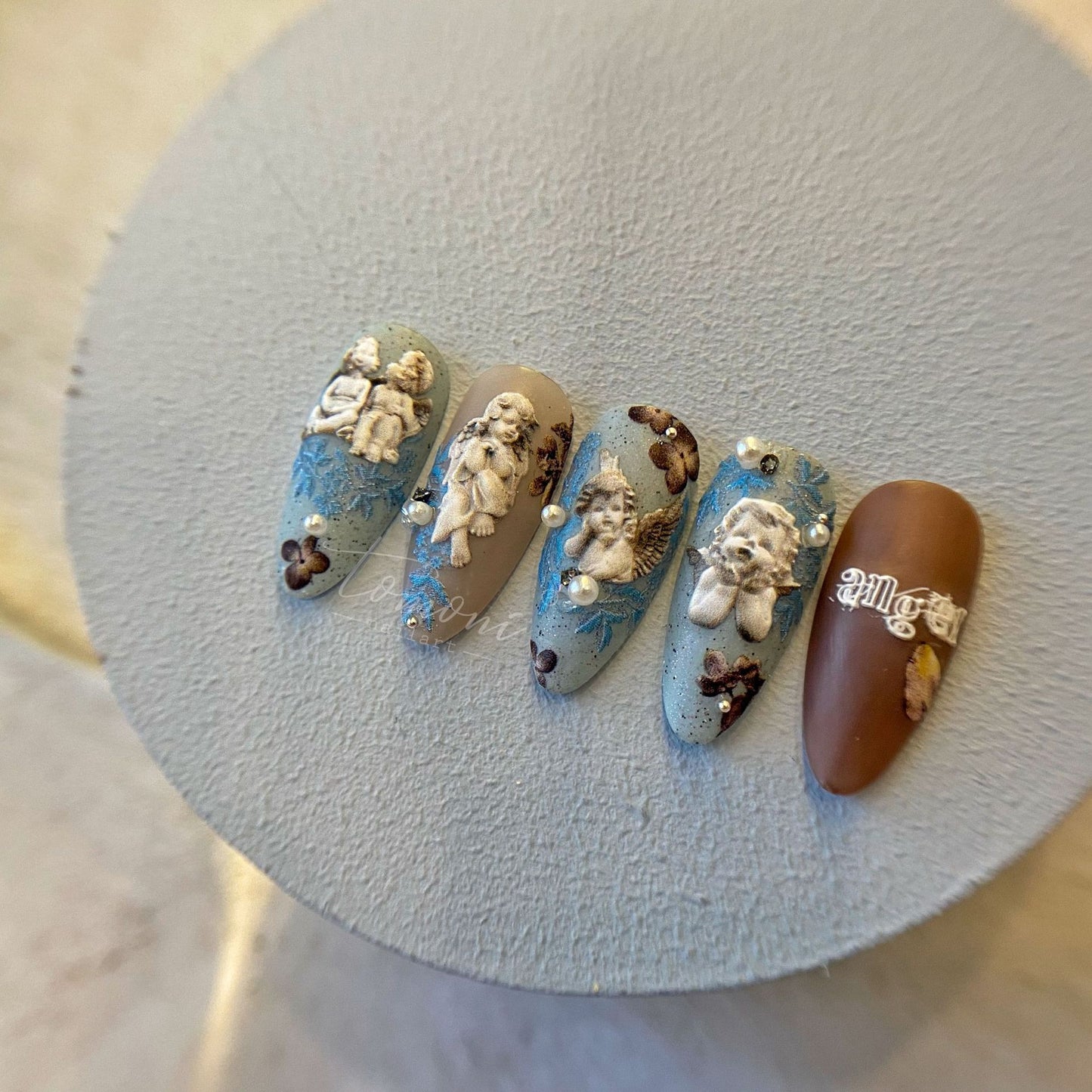 Angels 5D Nail Stickers