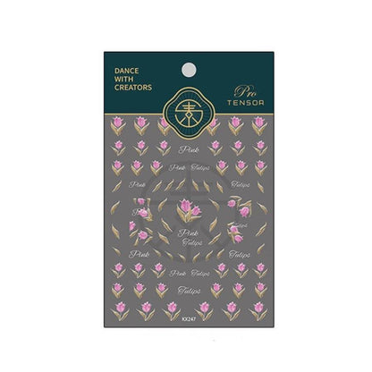 Tulip 5D Nail Stickers