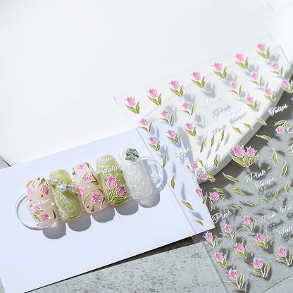 Tulip 5D Nail Stickers