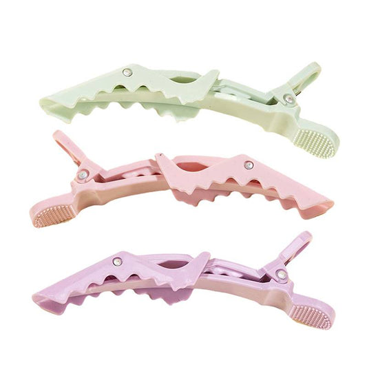 Macaron Color Alligator Hair Clip 6 Pieces