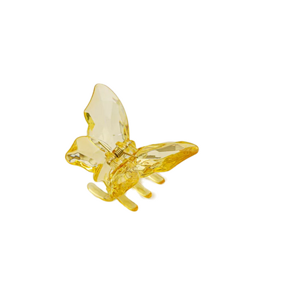 Transparent Butterfly Hair Claw Clip 5 Pcs