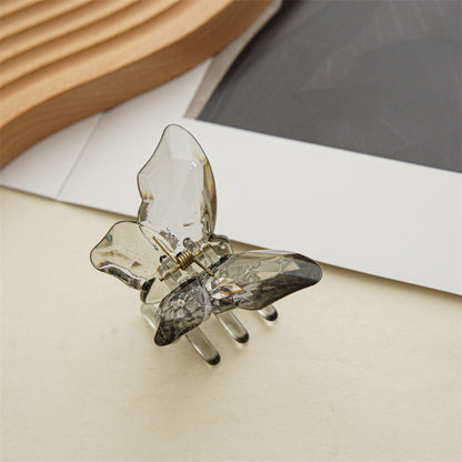 Transparent Butterfly Hair Claw Clip 5 Pcs